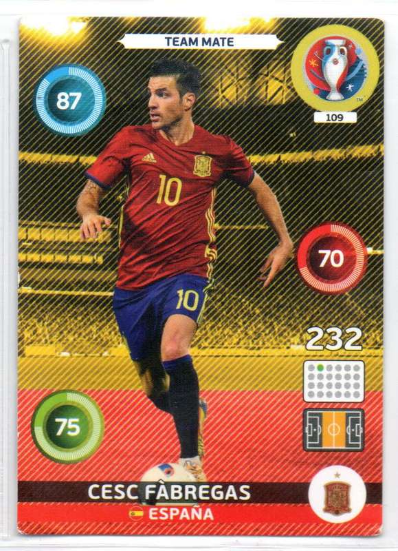Panini UEFA Euro 2016 / XL Adrenalyn  - Espana - 3 Cards