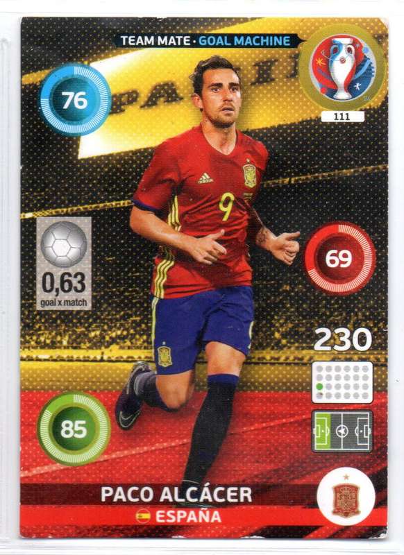 Panini UEFA Euro 2016 / XL Adrenalyn  - Espana - 3 Cards