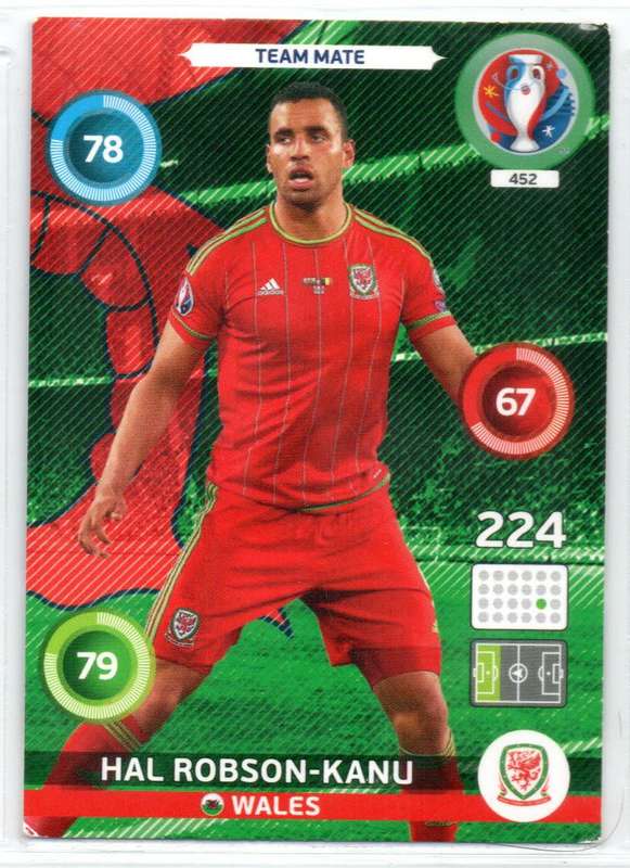 Panini UEFA Euro 2016 / XL Adrenalyn  - Wales - 2 Cards