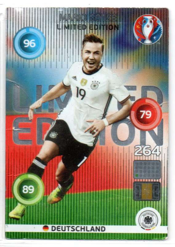 Panini UEFA Euro 2016 / XL Adrenalyn  - Deutschland - 4 Cards