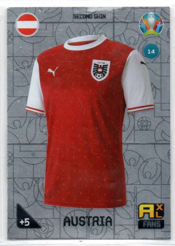 Panini UEFA Euro 2020 / XL Adrenalyn - Austria - 17 Cards