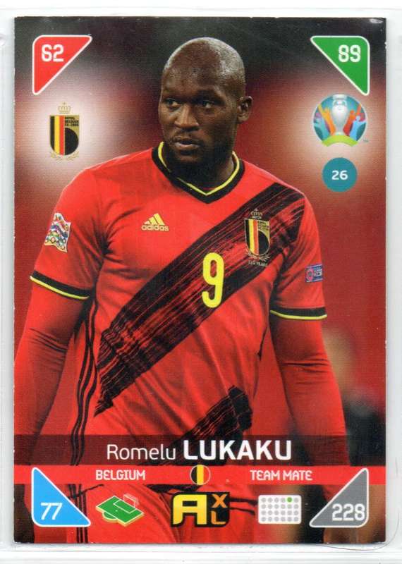 Panini UEFA Euro 2020 / XL Adrenalyn - Belgium - 9 Cards