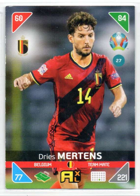 Panini UEFA Euro 2020 / XL Adrenalyn - Belgium - 9 Cards