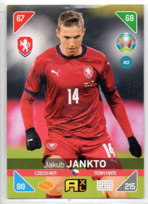 Panini UEFA Euro 2020 / XL Adrenalyn - Czech Rep - 8 Cards