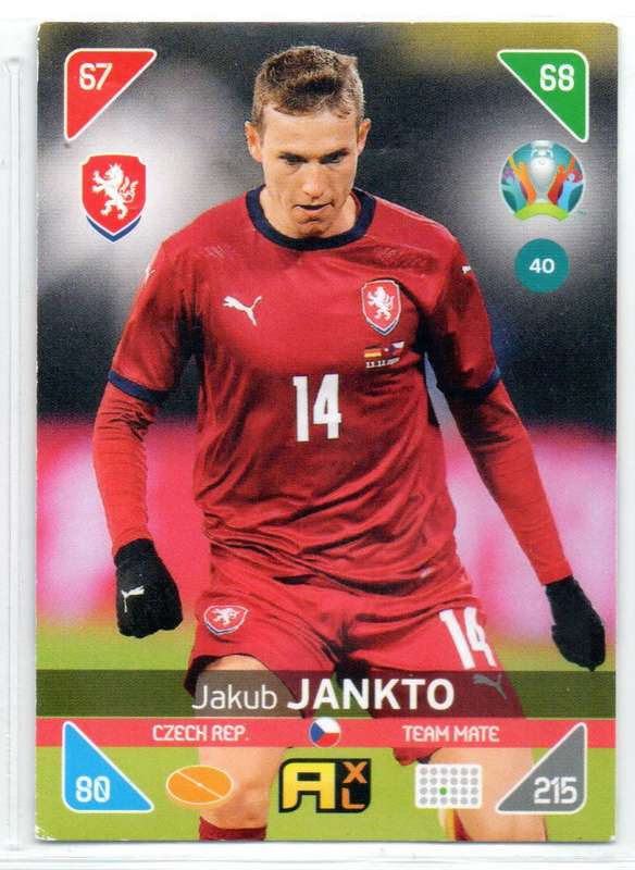 Panini UEFA Euro 2020 / XL Adrenalyn - Czech Rep - 8 Cards