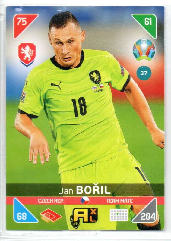 Panini UEFA Euro 2020 / XL Adrenalyn - Czech Rep - 8 Cards