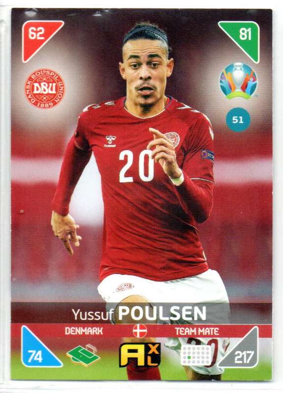 Panini UEFA Euro 2020 / XL Adrenalyn - Denmark - 14 Cards
