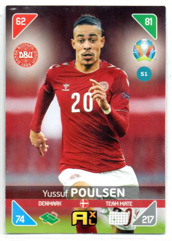 Panini UEFA Euro 2020 / XL Adrenalyn - Denmark - 14 Cards