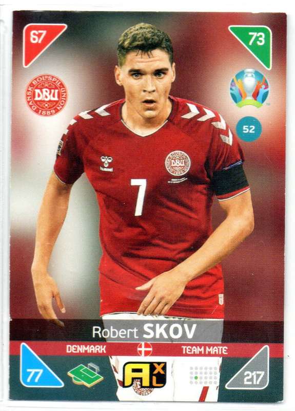 Panini UEFA Euro 2020 / XL Adrenalyn - Denmark - 14 Cards