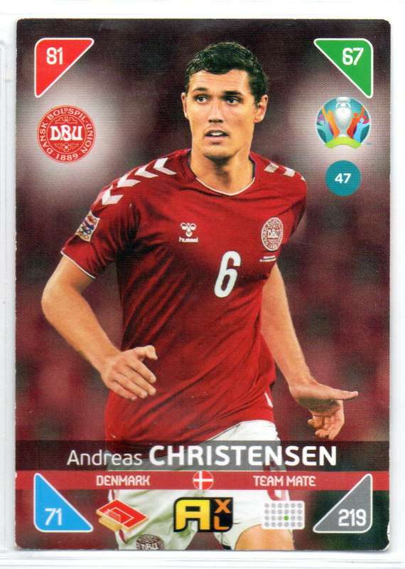 Panini UEFA Euro 2020 / XL Adrenalyn - Denmark - 14 Cards