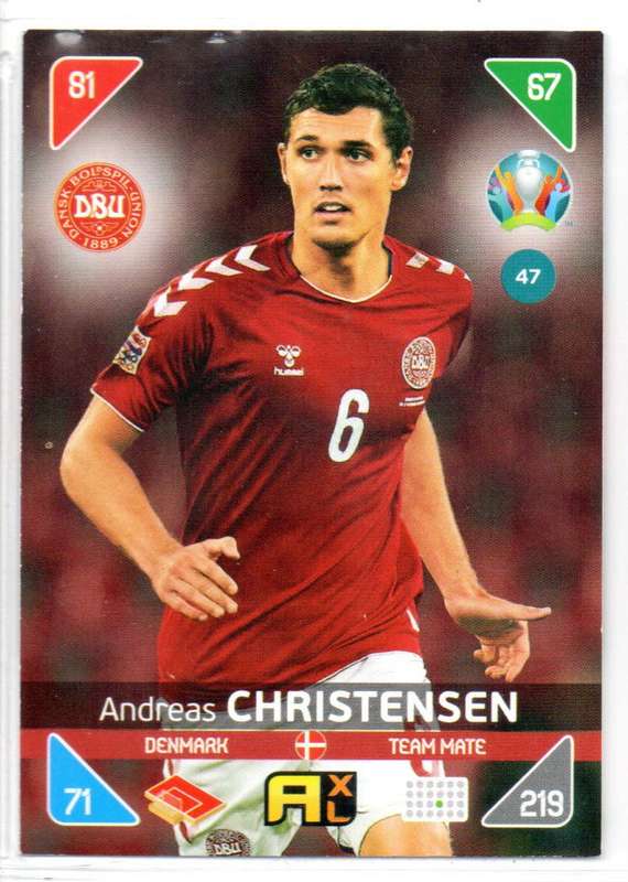 Panini UEFA Euro 2020 / XL Adrenalyn - Denmark - 14 Cards
