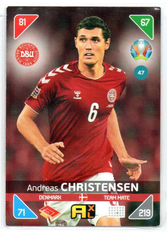 Panini UEFA Euro 2020 / XL Adrenalyn - Denmark - 14 Cards
