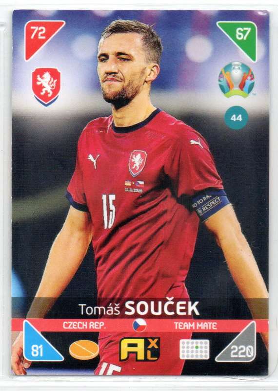 Panini UEFA Euro 2020 / XL Adrenalyn - England - 13 Cards
