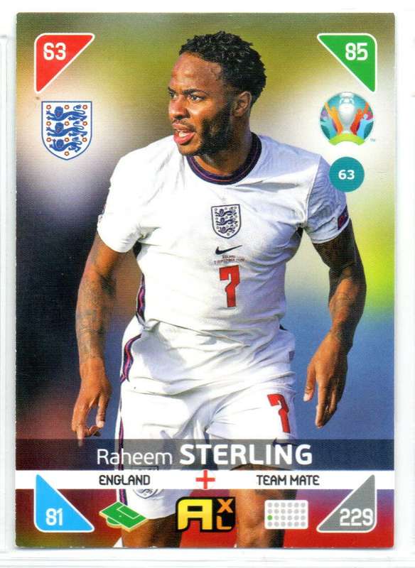 Panini UEFA Euro 2020 / XL Adrenalyn - England - 13 Cards