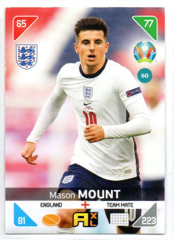 Panini UEFA Euro 2020 / XL Adrenalyn - England - 13 Cards