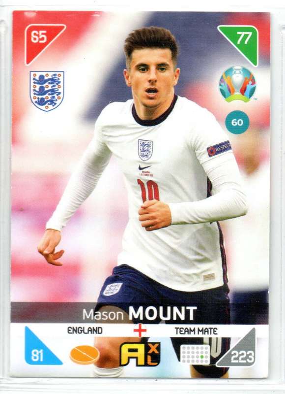 Panini UEFA Euro 2020 / XL Adrenalyn - England - 13 Cards