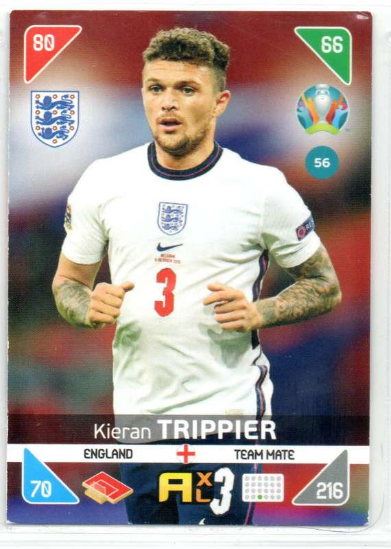 Panini UEFA Euro 2020 / XL Adrenalyn - England - 13 Cards
