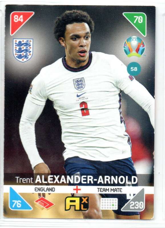 Panini UEFA Euro 2020 / XL Adrenalyn - England - 13 Cards