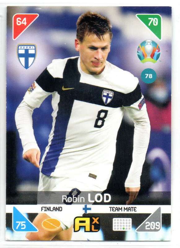 Panini UEFA Euro 2020 / XL Adrenalyn - Finland - 16 Cards