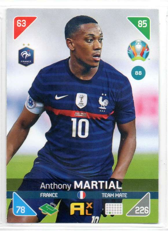 Panini UEFA Euro 2020 / XL Adrenalyn - France - 11 Cards
