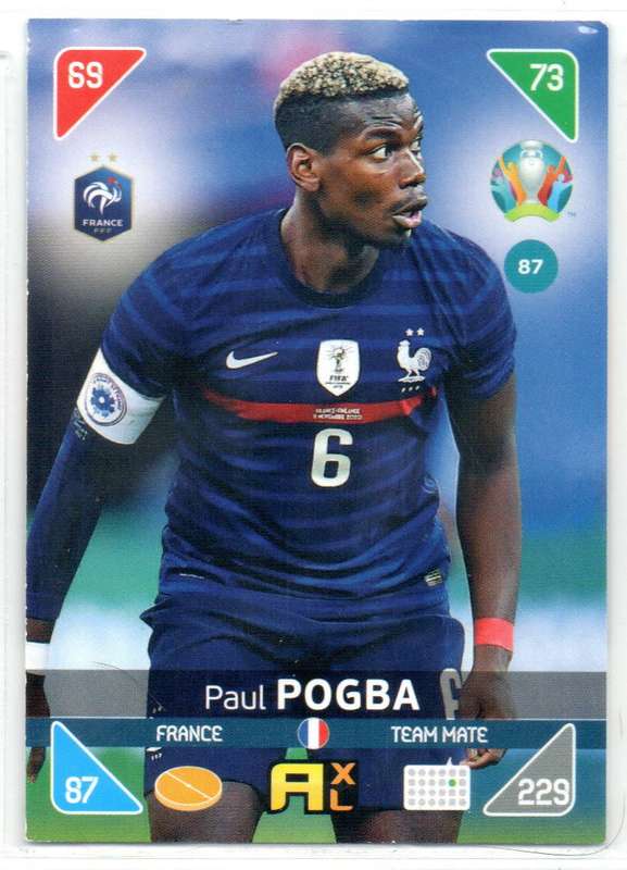 Panini UEFA Euro 2020 / XL Adrenalyn - France - 11 Cards