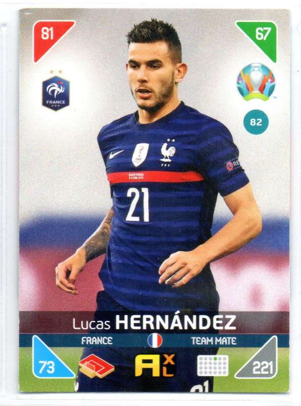 Panini UEFA Euro 2020 / XL Adrenalyn - France - 11 Cards