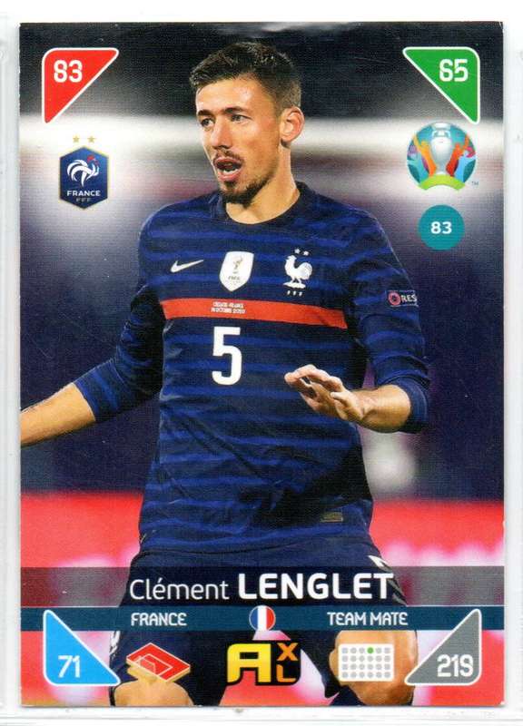 Panini UEFA Euro 2020 / XL Adrenalyn - France - 11 Cards