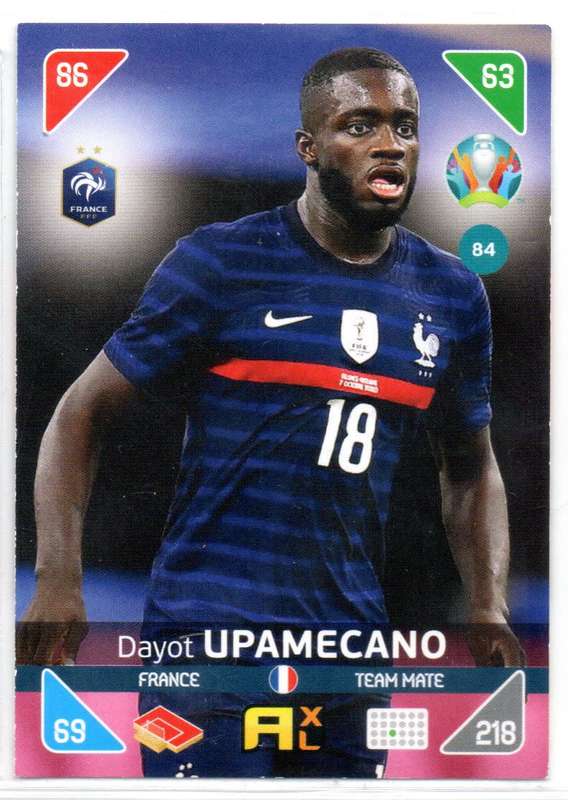 Panini UEFA Euro 2020 / XL Adrenalyn - France - 11 Cards