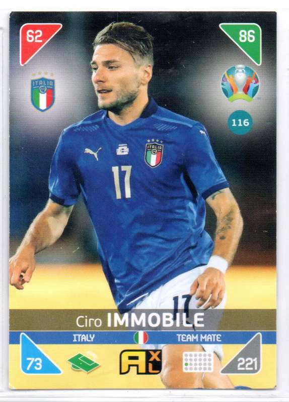 Panini UEFA Euro 2020 / XL Adrenalyn - Italy - 14 Cards