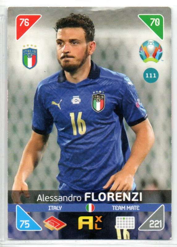 Panini UEFA Euro 2020 / XL Adrenalyn - Italy - 14 Cards