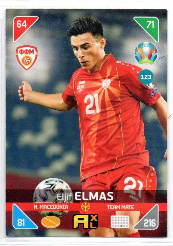 Panini UEFA Euro 2020 / XL Adrenalyn - N.Macedonia - 12 Cards