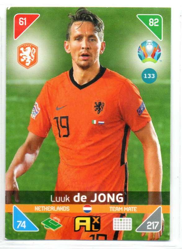 Panini UEFA Euro 2020 / XL Adrenalyn - Netherlands - 14 Cards