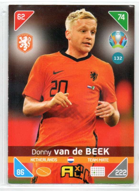 Panini UEFA Euro 2020 / XL Adrenalyn - Netherlands - 14 Cards