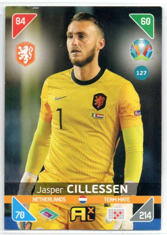 Panini UEFA Euro 2020 / XL Adrenalyn - Netherlands - 14 Cards