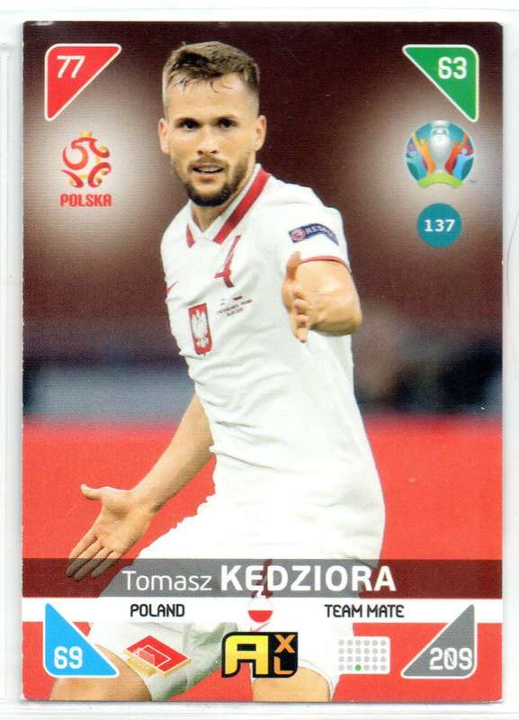 Panini UEFA Euro 2020 / XL Adrenalyn - Poland - 18 Cards