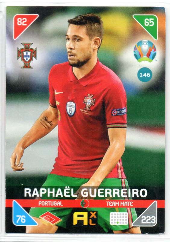 Panini UEFA Euro 2020 / XL Adrenalyn - Portugal - 11 Cards