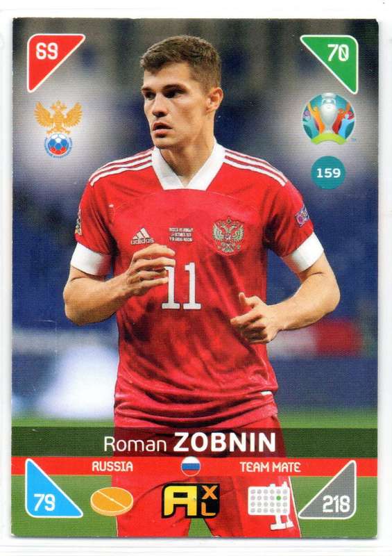 Panini UEFA Euro 2020 / XL Adrenalyn - Russia - 16 Cards