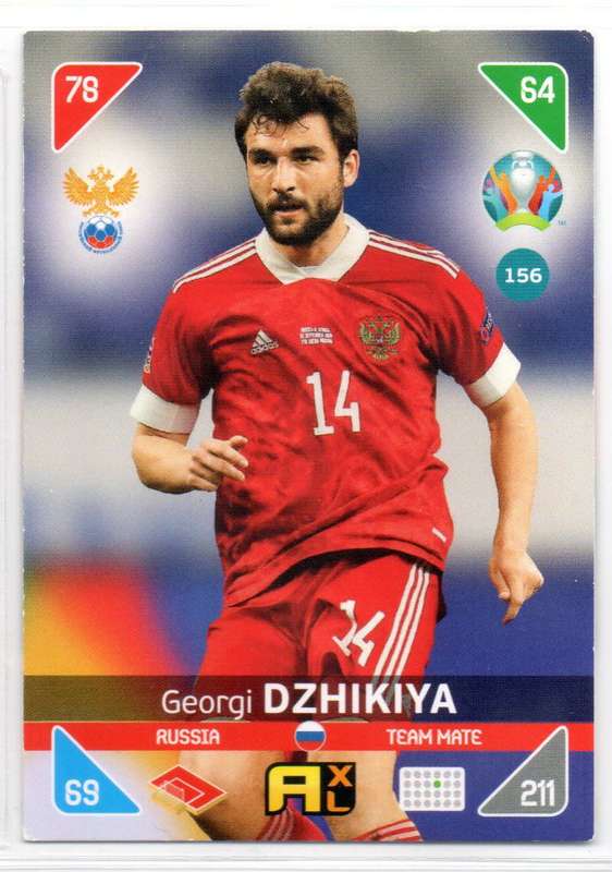 Panini UEFA Euro 2020 / XL Adrenalyn - Russia - 16 Cards