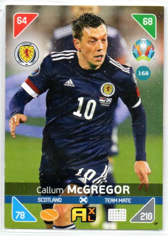 Panini UEFA Euro 2020 / XL Adrenalyn - Scotland - 13 Cards