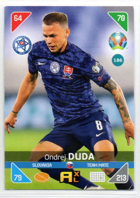 Panini UEFA Euro 2020 / XL Adrenalyn - Slovakia - 9 Cards