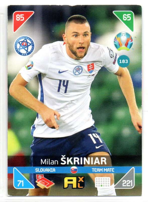 Panini UEFA Euro 2020 / XL Adrenalyn - Slovakia - 9 Cards