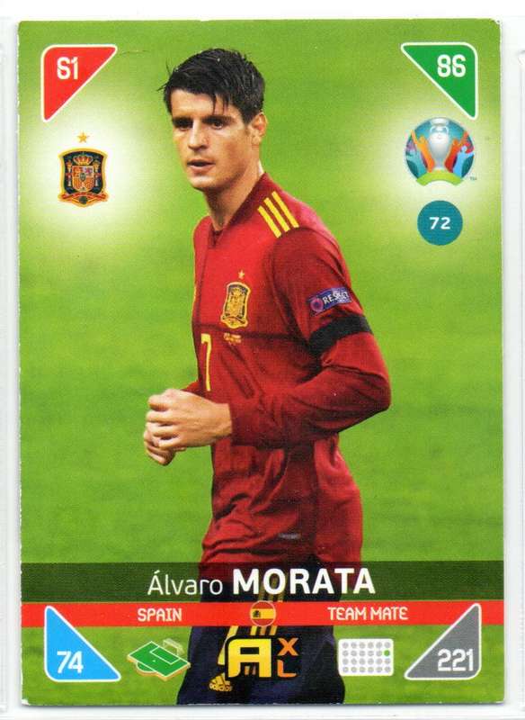Panini UEFA Euro 2020 / XL Adrenalyn - Spain - 18 Cards