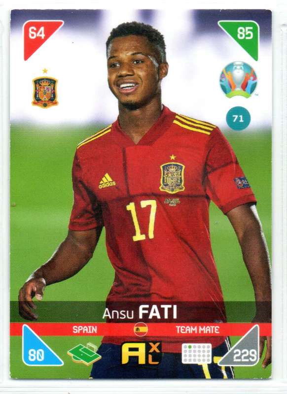 Panini UEFA Euro 2020 / XL Adrenalyn - Spain - 18 Cards