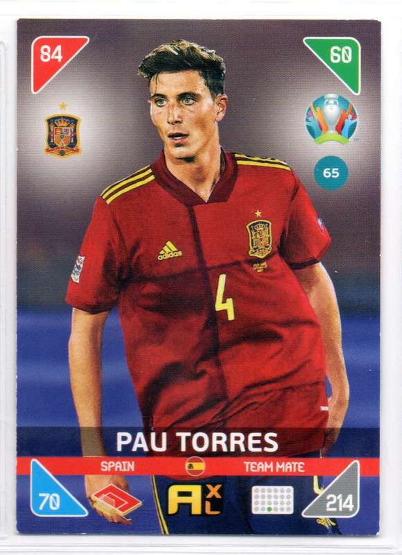 Panini UEFA Euro 2020 / XL Adrenalyn - Spain - 18 Cards