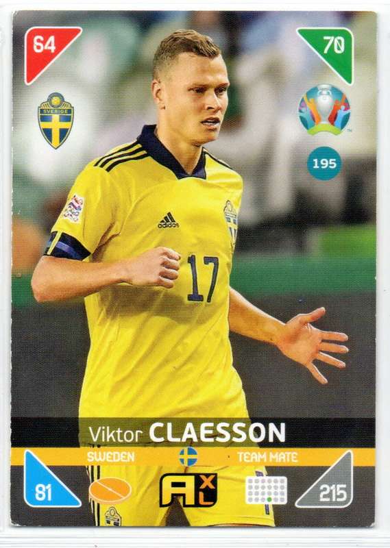 Panini UEFA Euro 2020 / XL Adrenalyn - Sweden - 19 Cards
