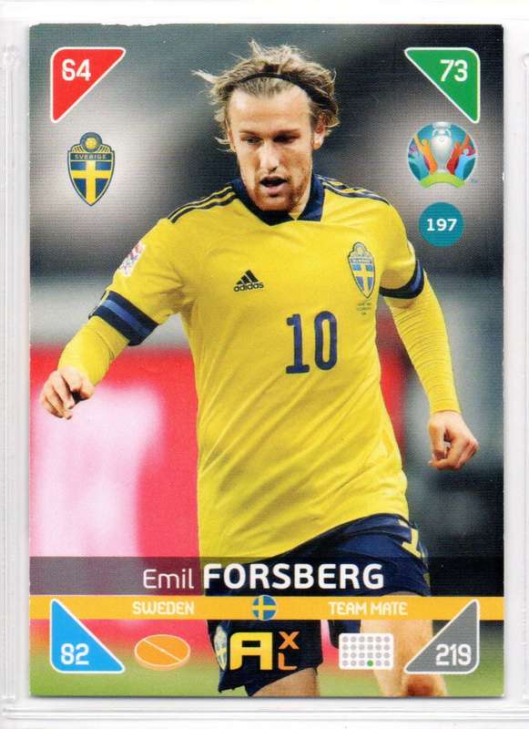 Panini UEFA Euro 2020 / XL Adrenalyn - Sweden - 19 Cards