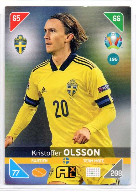 Panini UEFA Euro 2020 / XL Adrenalyn - Sweden - 19 Cards