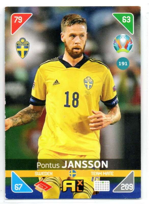Panini UEFA Euro 2020 / XL Adrenalyn - Sweden - 19 Cards