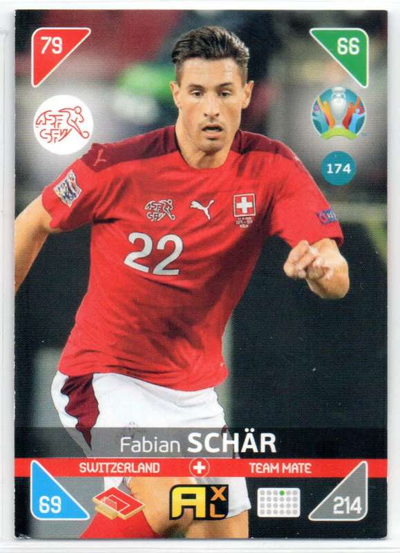 Panini UEFA Euro 2020 / XL Adrenalyn - Switzerland - 12 Cards