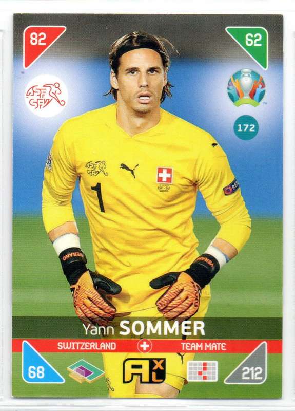 Panini UEFA Euro 2020 / XL Adrenalyn - Switzerland - 12 Cards